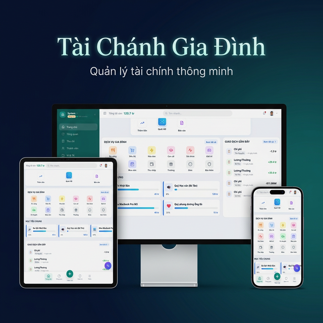 Quỹ Gia Đình — Tablet, Desktop, Mobile